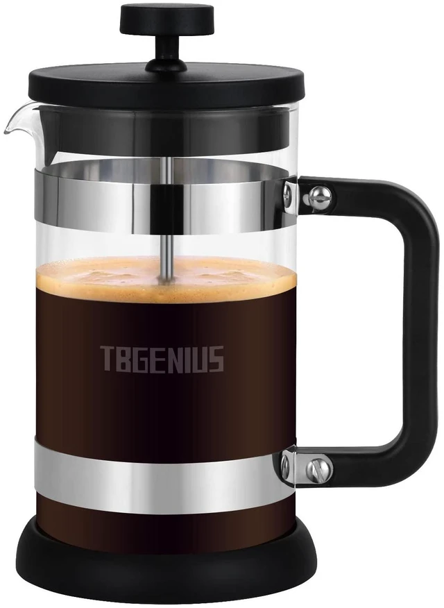 Main image of French Press Coffee Maker 21 oz Thickened Borosilicate Glass