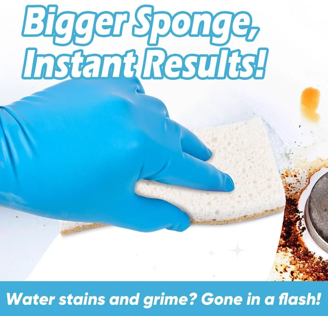 Alt view image 6 of 6 - AIDEA XL Non-Scratch Scrub Sponges for Dishes, 6Count