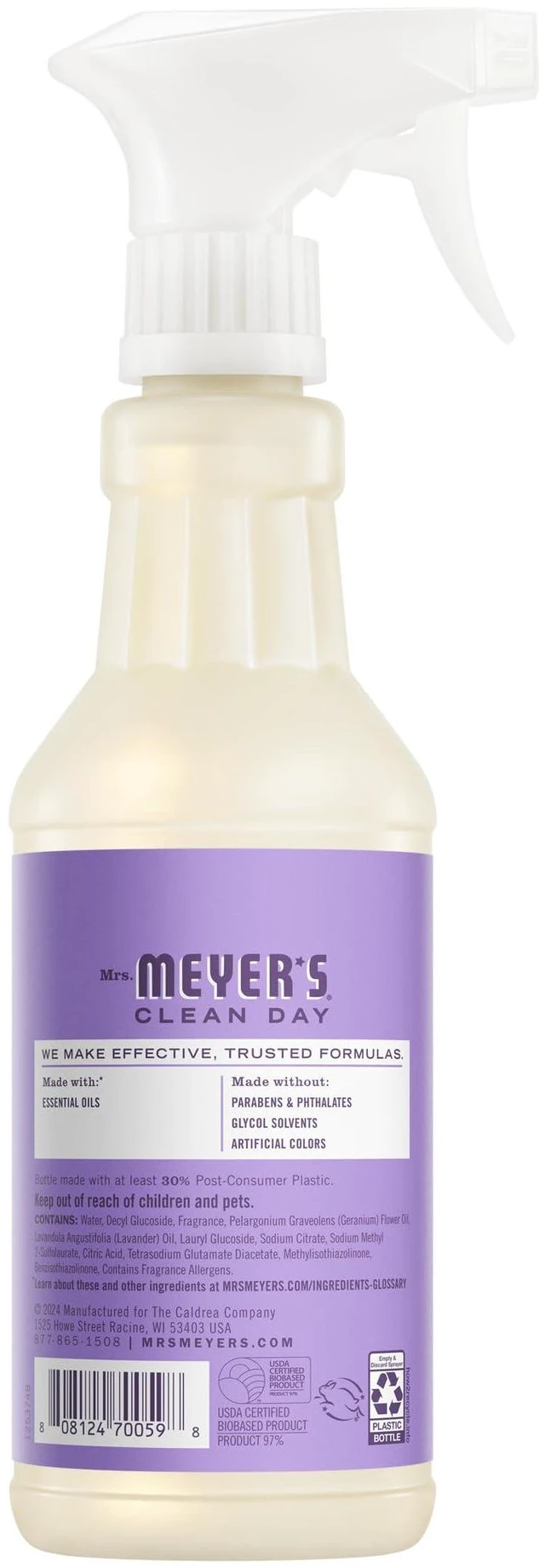 Alt view image 3 of 7 - Mrs. Meyer's Clean Day Multi-Surface Everyday Cleaner 16fl oz