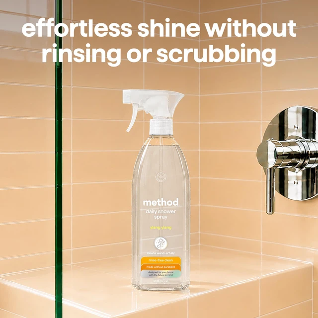 Alt view image 6 of 7 - Method Daily Shower Cleaner Spray, Ylang Ylang, 28 fl oz