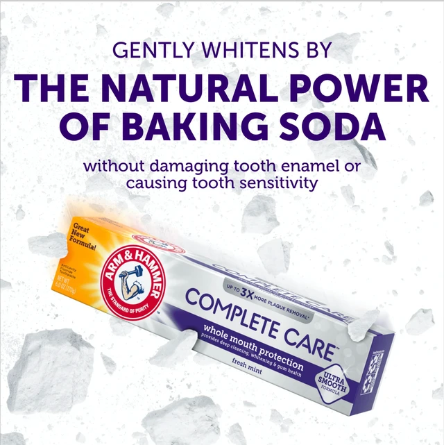 Alt view image 4 of 6 - Arm & Hammer Complete Care Toothpaste, Fresh Mint, 6.0oz
