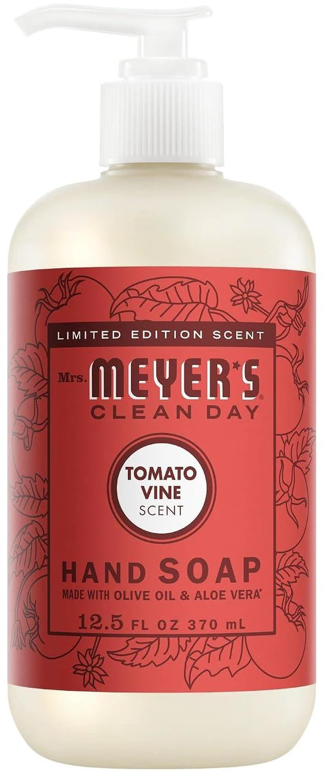 Main image of Mrs. Meyer's Clean Day Hand Soap, Tomato Vine Scent, 12.5 Fl Oz Bottle