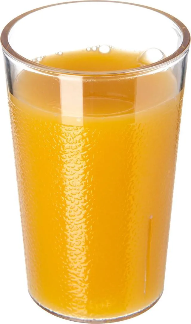 Alt view image 3 of 6 - CFS 55018107 Stackable ShatterResistant Plastic Tumbler, 5oz., Clear (Pack of 6)