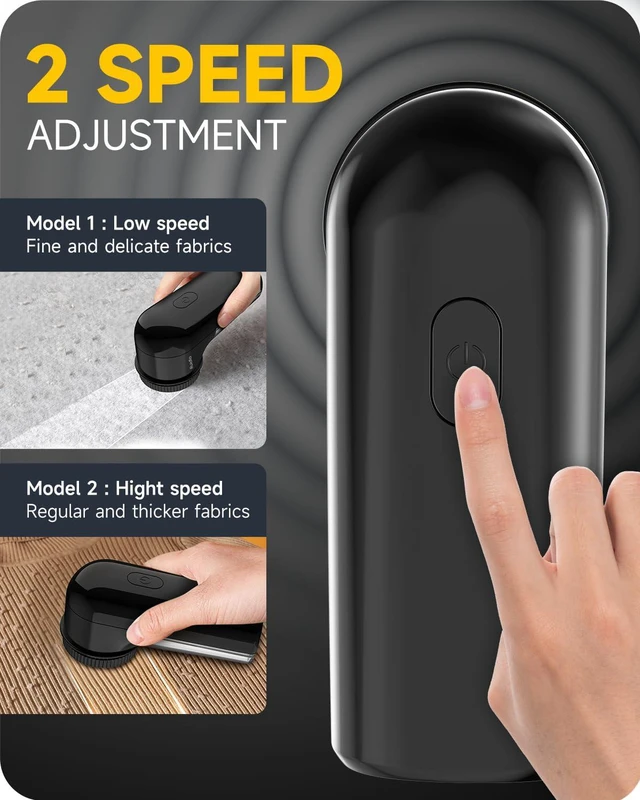 Alt view image 6 of 6 - Ruidla Fabric Shaver Lint Remover, Sweater Shaver
