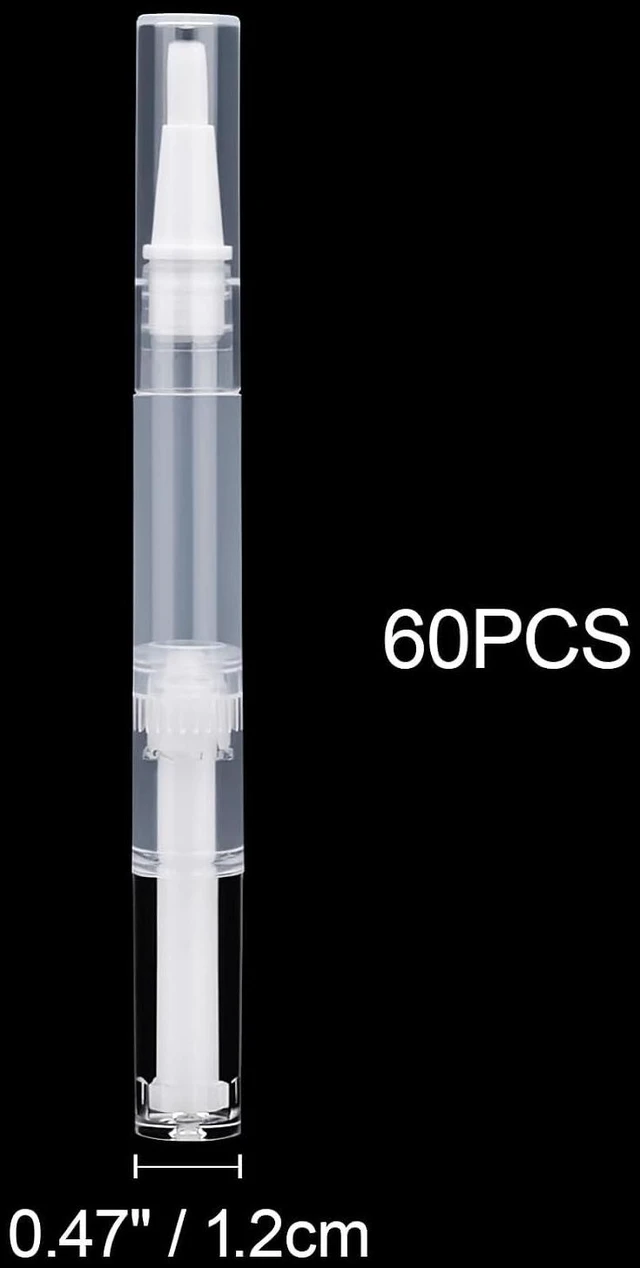 Alt view image 4 of 7 - 10 Pcs 3ml Refillable Cuticle Oil Pens, Empty Nail Twist Pen with Brush