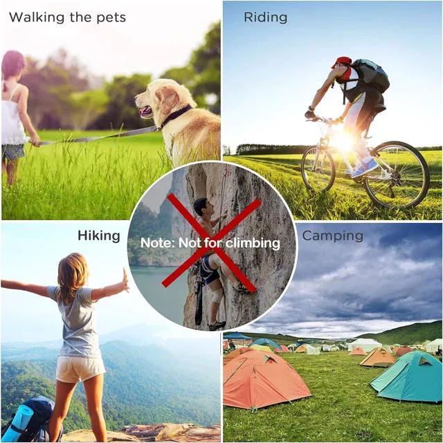 Alt view image 3 of 6 - 6PCS Aluminum D-Clip Carabiner Keychain, 2 Inch with Hook