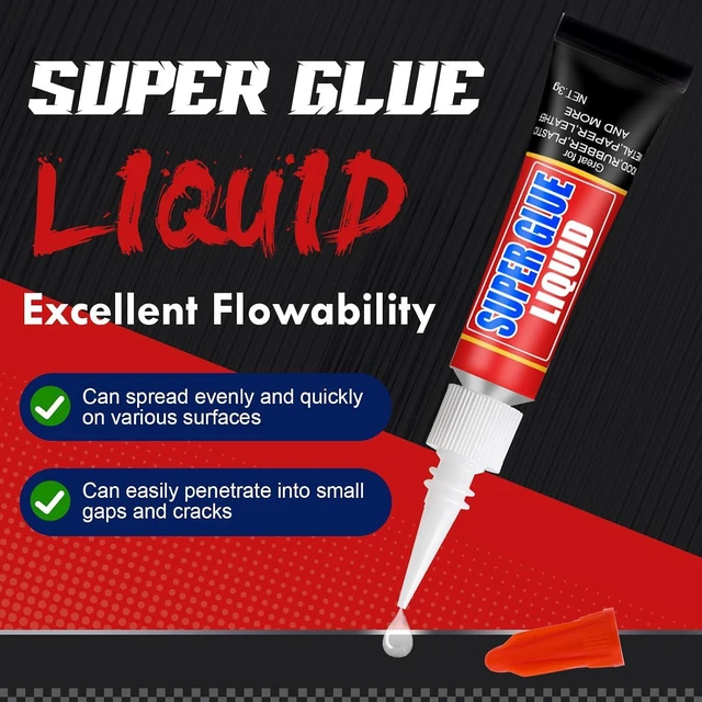Alt view image 5 of 7 - 12 X 3g Super Glue Liquid, Fast Drying All-Purpose Cyanoacrylate (CA)