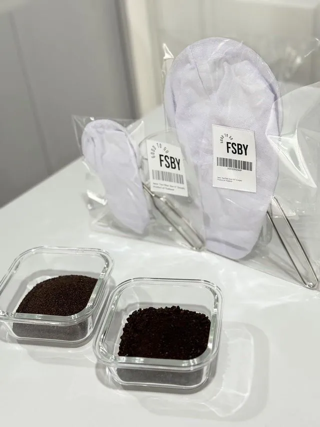 Alt view image 2 of 5 - Traditional Thai Style Cloth Tea Filter Sock 3.0 Inches Reusable Pour over Dripper Coffee Strainer