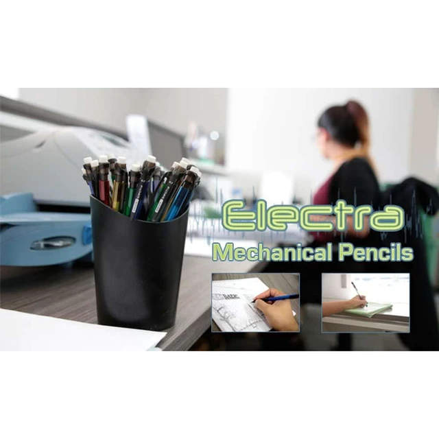 Alt view image 2 of 7 - BAZIC Claris Mechanical Pencil 0.7mm, 6-Pack