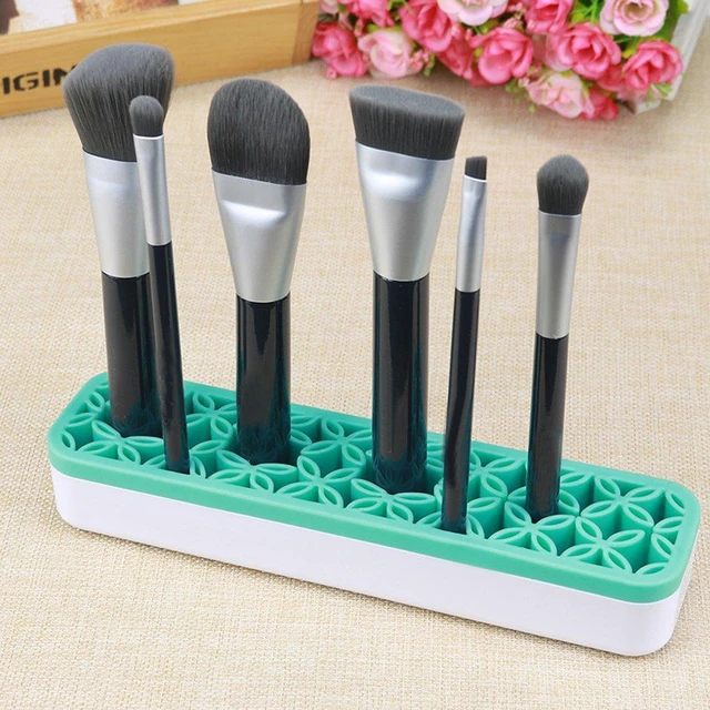 Alt view image 6 of 7 - Desktop Organizer and Cosmetic Storage Box, Blue