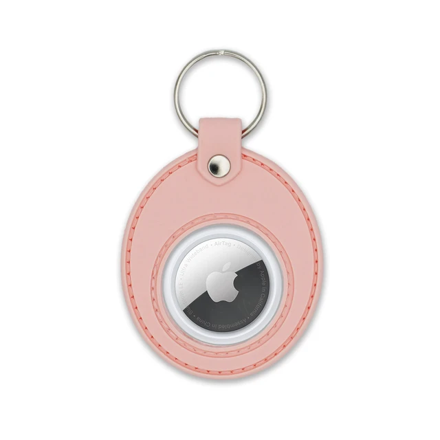 Alt view image 4 of 6 - AA Coin Holder Keychain Pink for Sobriety Chip Medallions, Recovery Tokens