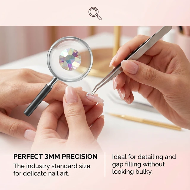 Alt view image 2 of 7 - 35000Pcs 3mm Rhinestones Jelly Gems Flatback Resin Bedazzling Kit