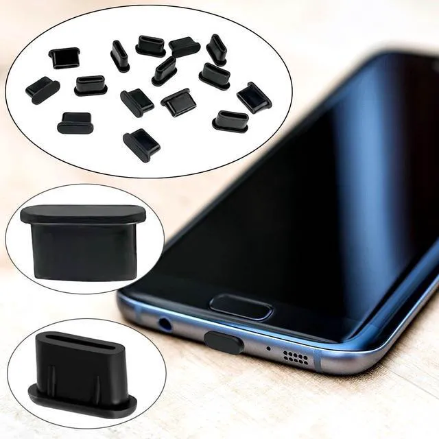 Alt view image 4 of 7 - 25 Pcs USB C Dust Plug, Anti Dust Cover for Type C Charging Port, Compatible with Samsung Galaxy, Google Pixel, Moto G, TCL, UMIDIGI, OnePlus Nord & Type C Devices