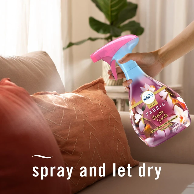Alt view image 5 of 6 - Febreze Fabric Spray Air Freshener, Vanilla Suede, 16.9 fl oz