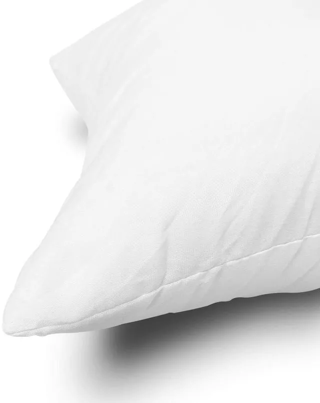 Alt view image 7 of 7 - EDOW 18x18 Throw Pillow Insert, White, Polyester Down Alternative, Lightweight Soft, Machine Washable, Sham Stuffer