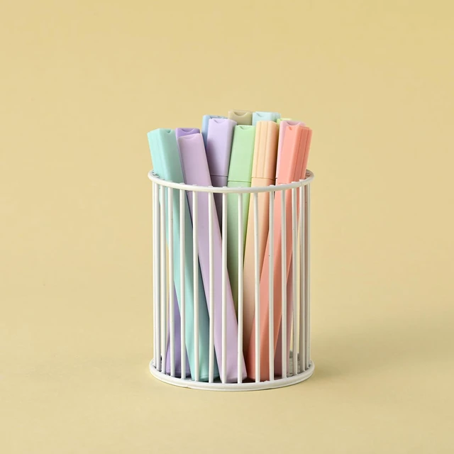Alt view image 4 of 7 - Konket Aesthetic Bible Highlighters No Bleed, Cute Pastel, 12Pcs Chisel Tip