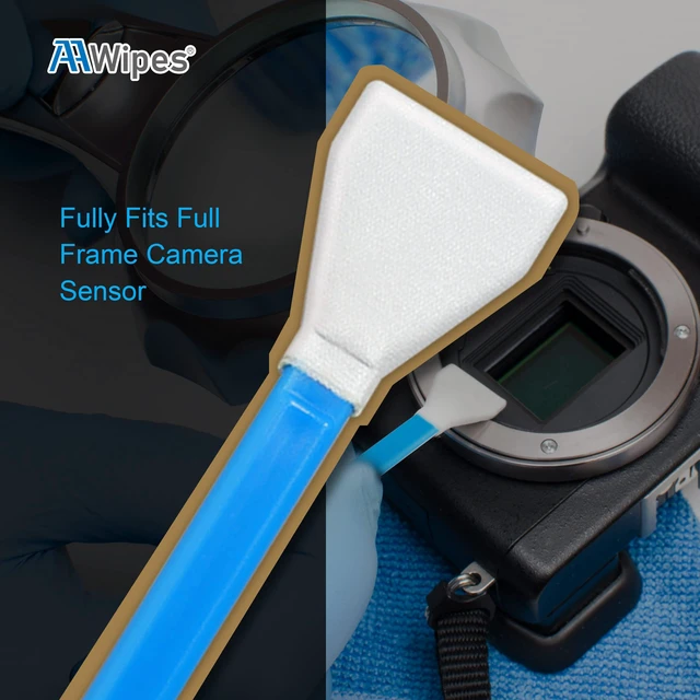 Alt view image 3 of 6 - AAwipes 16mm Sensor Cleaning Swabs for APS-C Sensors DDR DSLR or SLR - 20 Pack