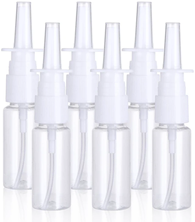 Main image of Simarro 6Pcs 20ml Clear Empty Nasal Spray Bottles