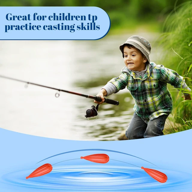Alt view image 3 of 6 - 6 Pcs Fishing Practice Plugs Mixed Sizes Bait Casting Practice Weights