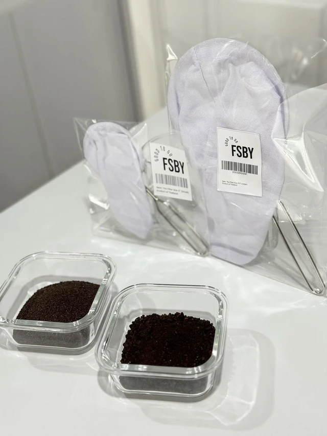 Alt view image 2 of 5 - Reusable Traditional Thai Style Cloth Tea Coffee Filter 3.0 Inches Pour Over Dripper Filter Coffee Strainer