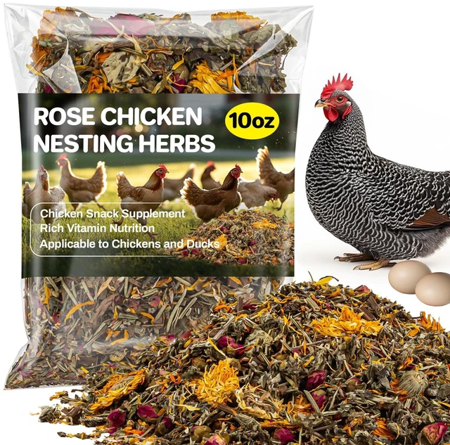 Main image of Sukh 10oz Chicken Nesting Herbs - Poultry Herb Blend and Hemp Bedding