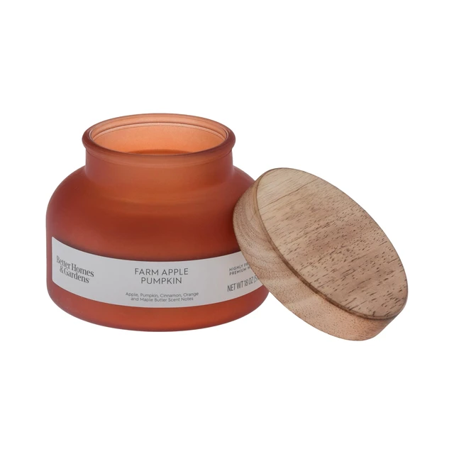 Alt view image 4 of 5 - Better Homes & Gardens Farm Apple Pumpkin 2-Wick Scented Candle, 18oz