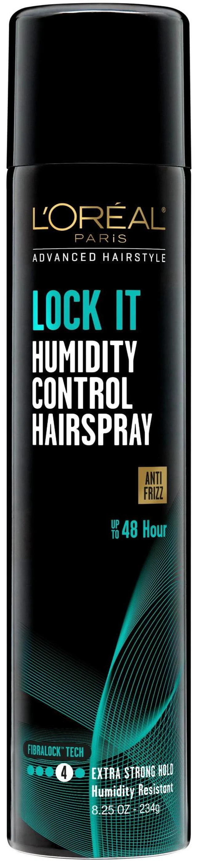 Main image of L'Oreal Paris LOCK IT Weather Frizz Control Hairspray for Normal Hair, 8.25 oz