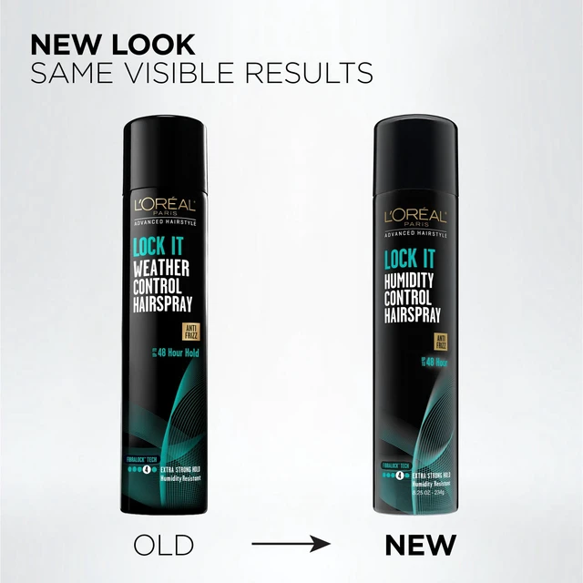 Alt view image 5 of 6 - L'Oreal Paris LOCK IT Weather Frizz Control Hairspray for Normal Hair, 8.25 oz