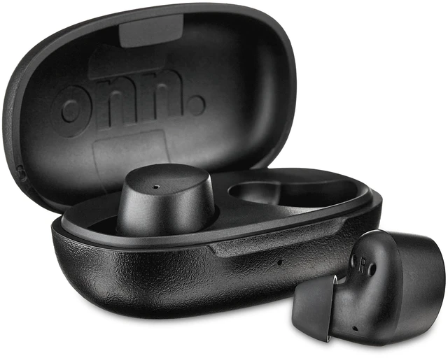 Main image of Onn Bluetooth Earphones with Charging Case and Touch Control, Black