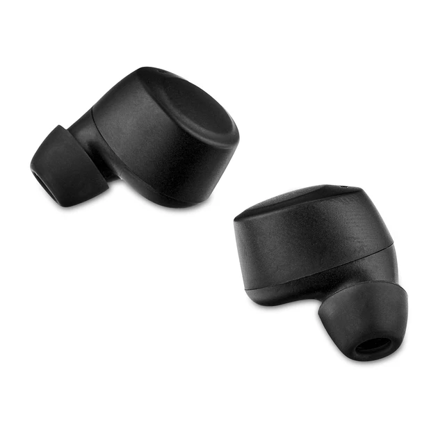 Alt view image 2 of 6 - Onn Bluetooth Earphones with Charging Case and Touch Control, Black