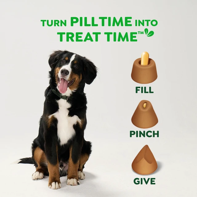 Alt view image 3 of 5 - Greenies Large Dog Pill Pockets Peanut Butter Flavor 15.8oz