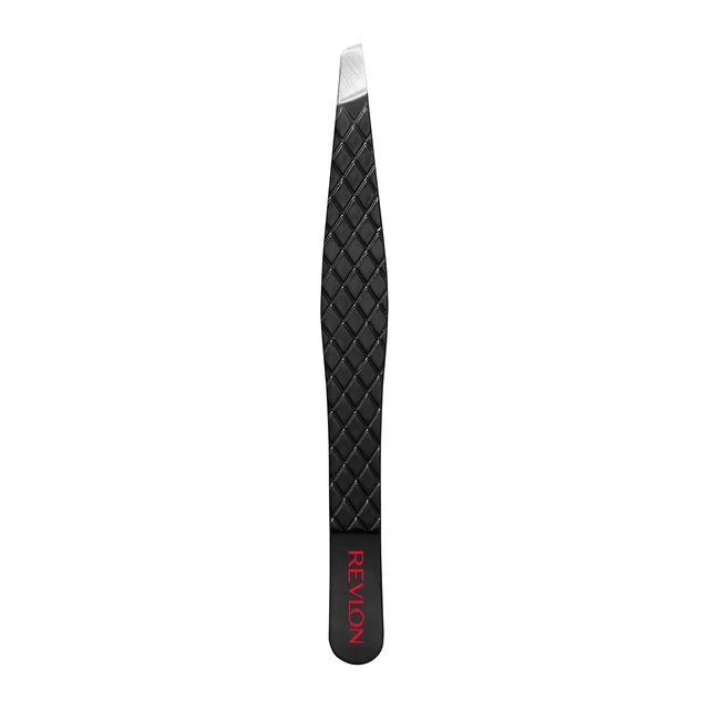 Alt view image 4 of 6 - Revlon Expert Slant Tip Tweezer, Black, 1 Count