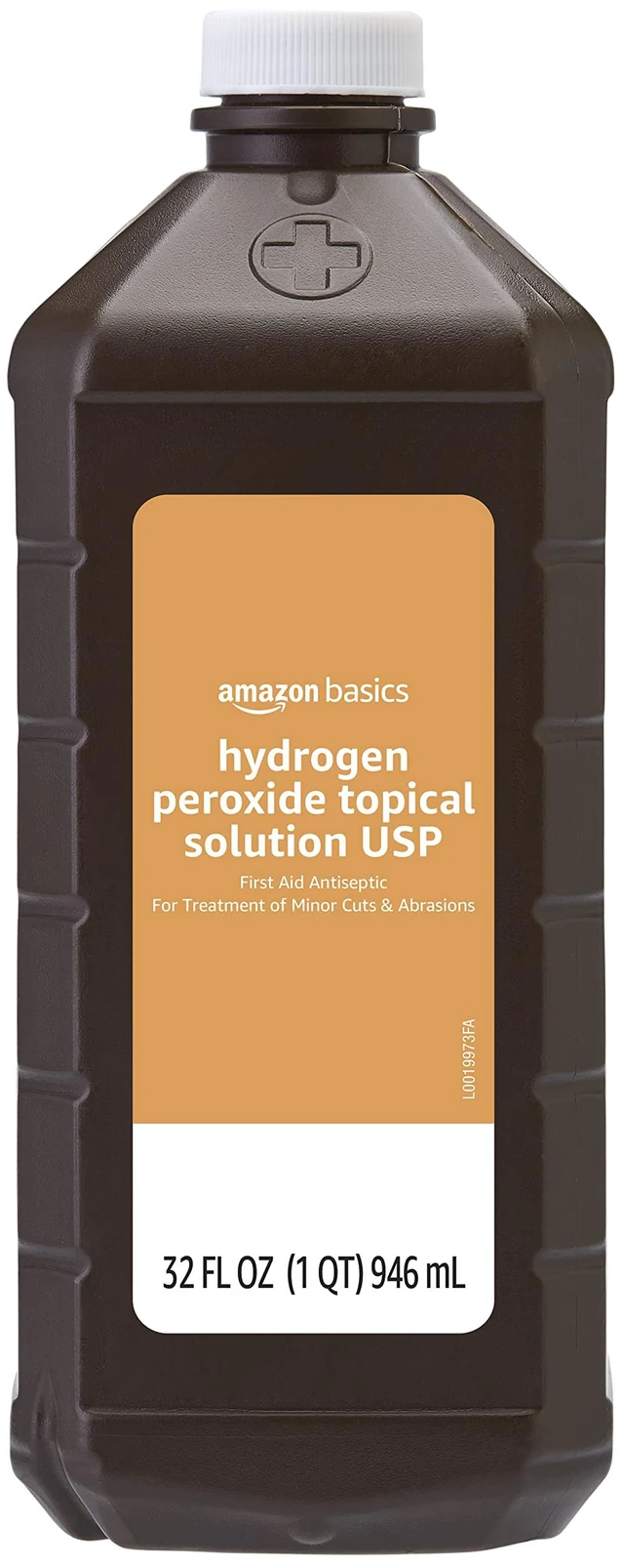 Main image of Amazon Basics Hydrogen Peroxide Topical Solution USP, 32 fl oz, First Aid Antiseptic, 1-Pack