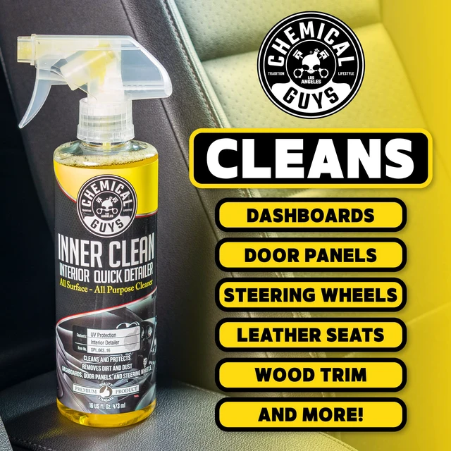 Alt view image 3 of 6 - Chemical Guys InnerClean Interior Quick Detailer & Protectant Spray, 16 oz
