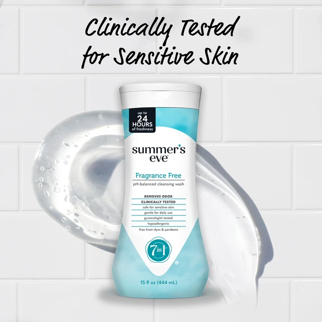 Alt view image 4 of 5 - Summer's Eve Fragrance Free All-Over Daily Feminine Wash, 15 Oz