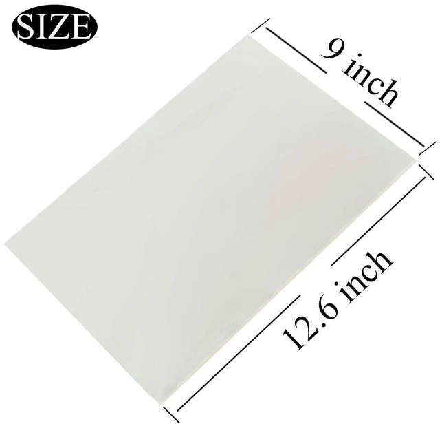 Alt view image 4 of 5 - 50 Count Edible Rectangle Rice and Wafer Paper, 9x12.6 Inches for Candy Packaging, Food Decoration