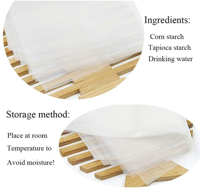 Alt view image 2 of 5 - 50 Count Edible Rectangle Rice and Wafer Paper, 9x12.6 Inches for Candy Packaging, Food Decoration