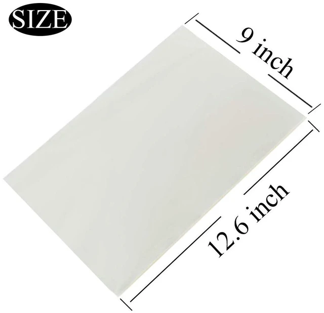 Alt view image 4 of 5 - Edible Rice and Wafer Paper, Rectangle, 50 Count, 9x12.6 Inches, for Candy Packaging or Food Decoration
