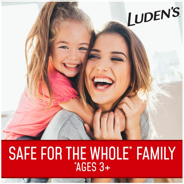 Alt view image 6 of 6 - Ludens Sore Throat Drops Wild Cherry 30 Count