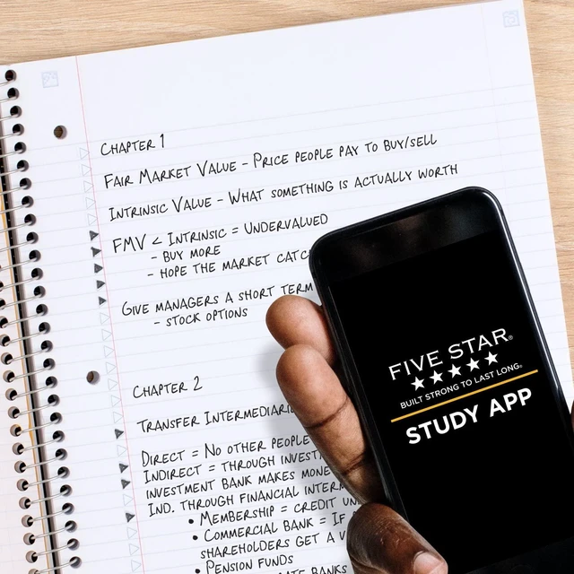 Alt view image 7 of 7 - Five Star National Wildlife Federation 1 Subject College Ruled Spiral Notebook, 11" x 8.5", 80 Sheets, Study App, Forest Bear, 1 Count (820088FM)