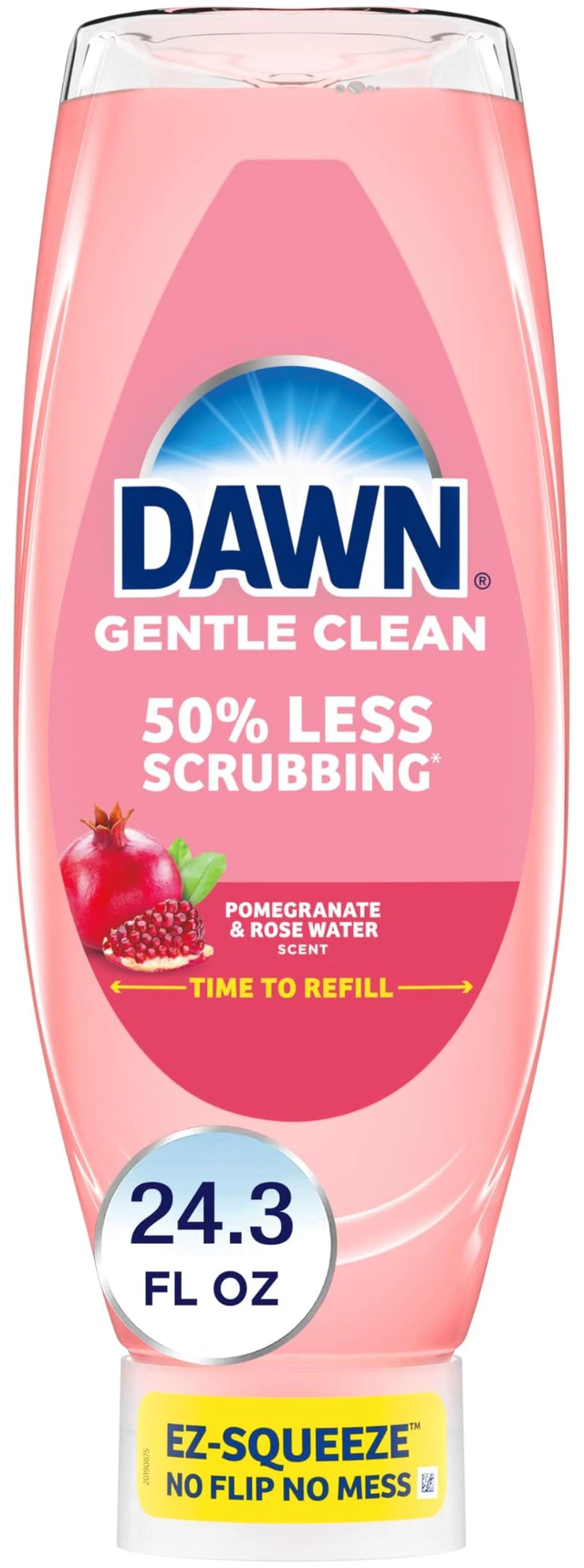Main image of Dawn Gentle Clean EZ-Squeeze Dishwashing Liquid, Pomegranate and Rose Water Scent, 24.3fl oz