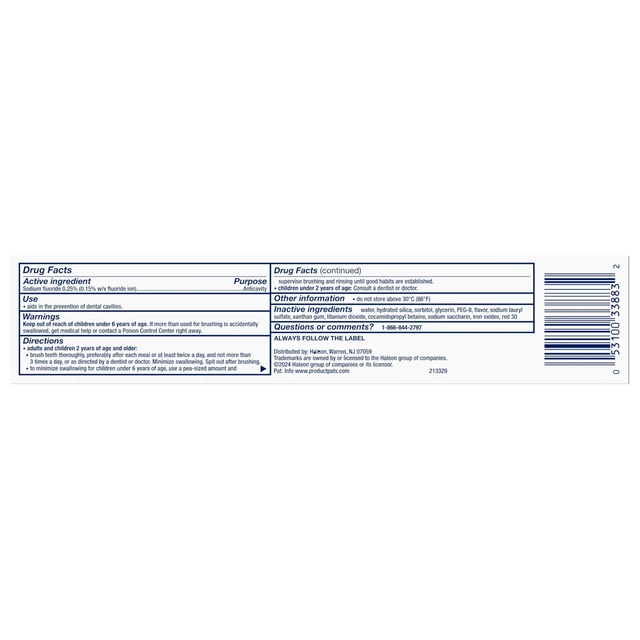 Alt view image 6 of 7 - Aquafresh Extreme Clean Whitening Action Fluoride Toothpaste 5.6 oz