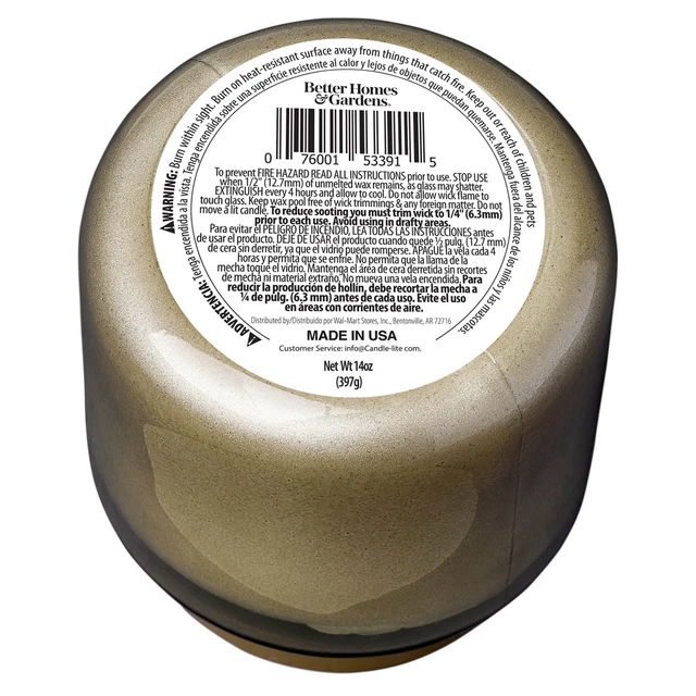 Alt view image 6 of 6 - Better Homes & Gardens 2-Wick Jar Candle, Coconut Sugar & Vanilla, 14oz