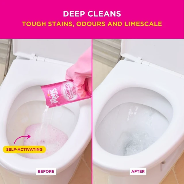 Alt view image 3 of 6 - Stardrops The Pink Stuff Miracle Foaming Toilet Powder, 7 Oz
