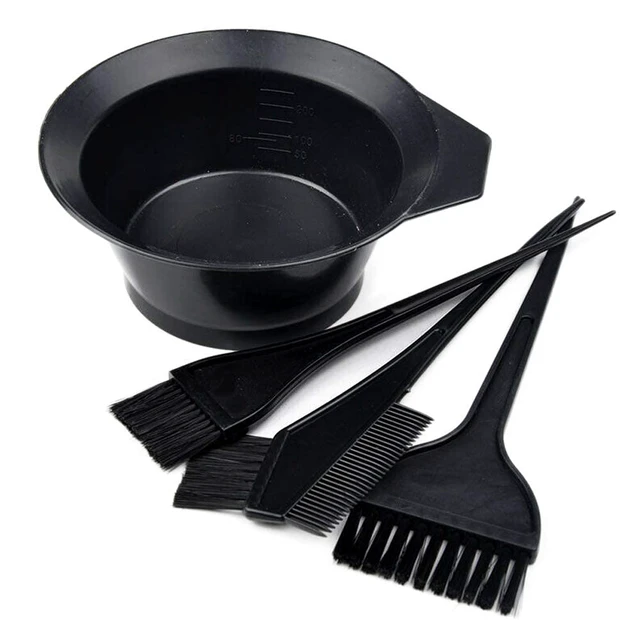 Alt view image 4 of 6 - Hair Dye Color Brush and Bowl Set, Black