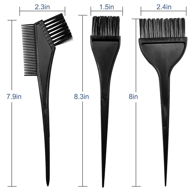 Alt view image 6 of 6 - Hair Dye Color Brush and Bowl Set, Black