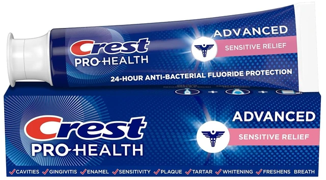Main image of Crest Pro-Health Advanced Sensitive & Enamel Shield Toothpaste, 5.1 Ounce (Pack of 1) - Packaging May Vary