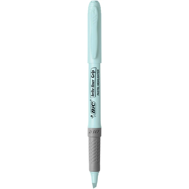 Alt view image 6 of 6 - BIC Brite Liner Grip Pastel Highlighter Set, Chisel Tip, 6-Count Pack