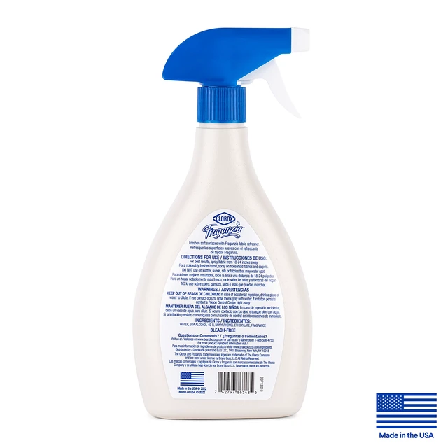 Alt view image 4 of 6 - Clorox Fraganzia Multi-Use Refresher Spray, Morning Sky Scent, 22 Fl Oz