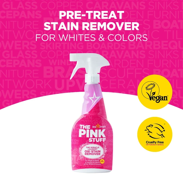 Alt view image 6 of 6 - Stardrops The Pink Stuff Miracle Laundry Stain Remover Spray, 16.9 Fl Oz